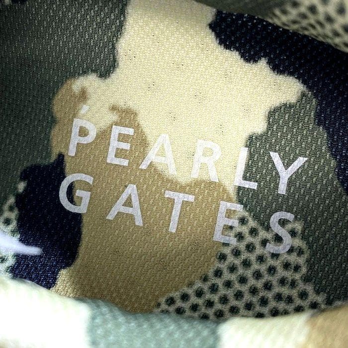 パーリーゲイツ ゴルフ 迷彩 ソフトスパイク ゴルフシューズ 定3.5万24.5