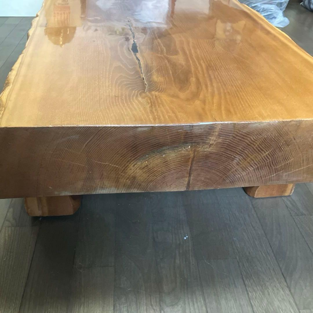 一枚板　テーブル　座卓　ローテーブル　木製