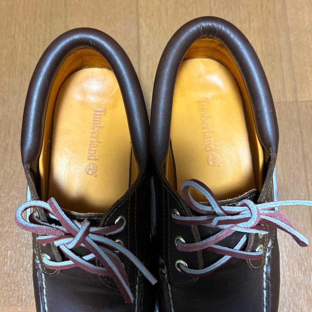 Timberland 3eye クラシックラグ　ブラウン 25.5cm