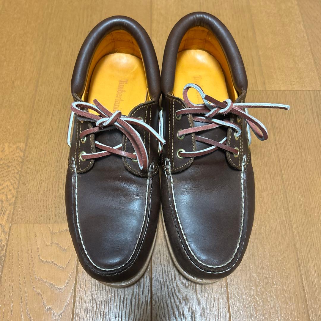 Timberland 3eye クラシックラグ　ブラウン 25.5cm