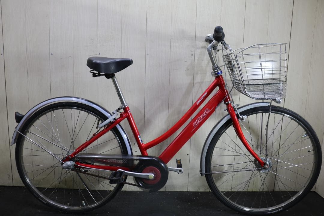 ブリヂストン アルベルトL型 AB6TPL 26型 アルミ3段AUTO LED赤