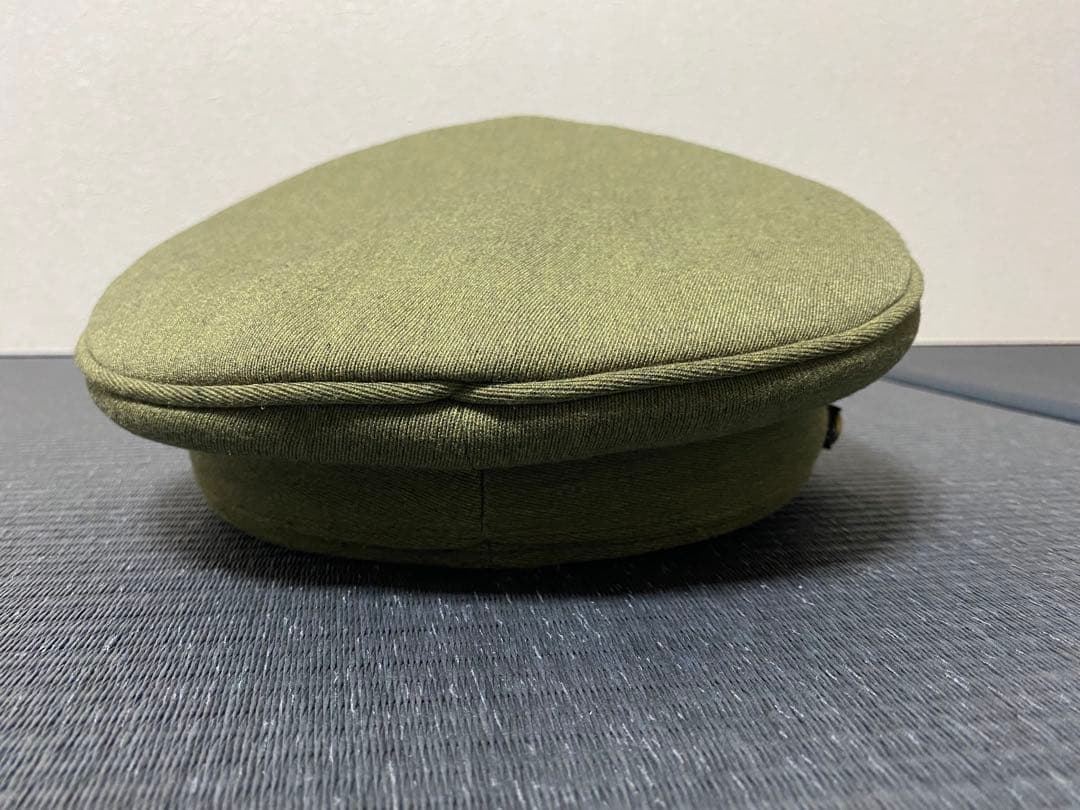 【不明 満洲国軍 汪兆銘政権軍 将校用制帽】 日本軍 太平洋戦争 大東亜戦争