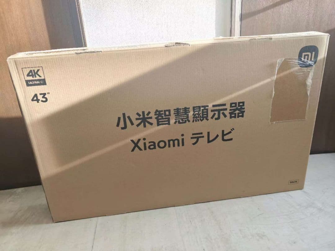88）未使用Xiaomi A Pro 43インチ 4K テレビ