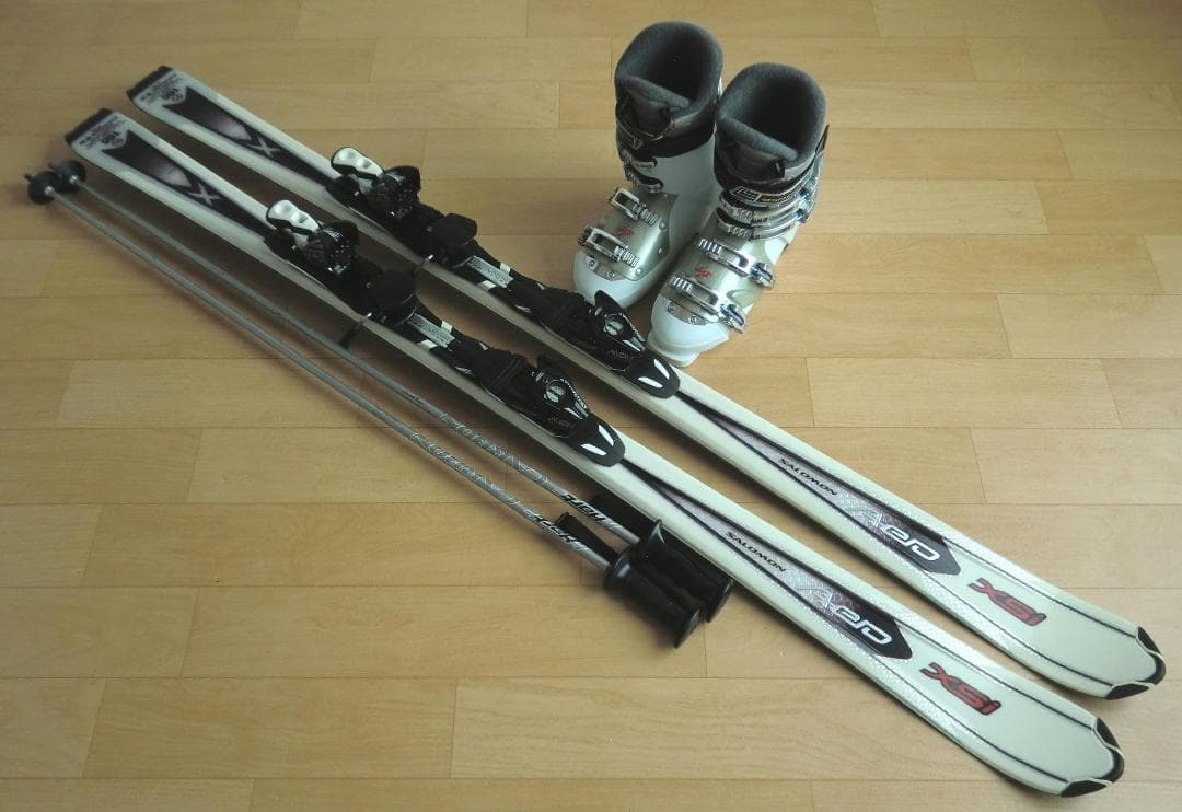 ■1月限定■送料無料■サロモン■メンズスキーセット■165/27.5■メンテ付■