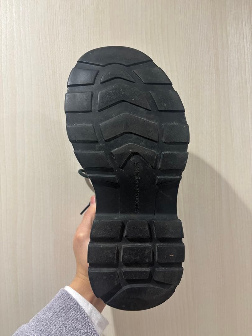 アレキサンダーマックイーン00s レザーシューズ