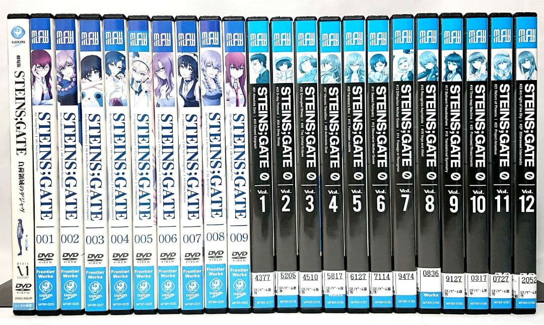 Steins;Gate/シュタインズゲート 【1期+2期+劇場版】DVD