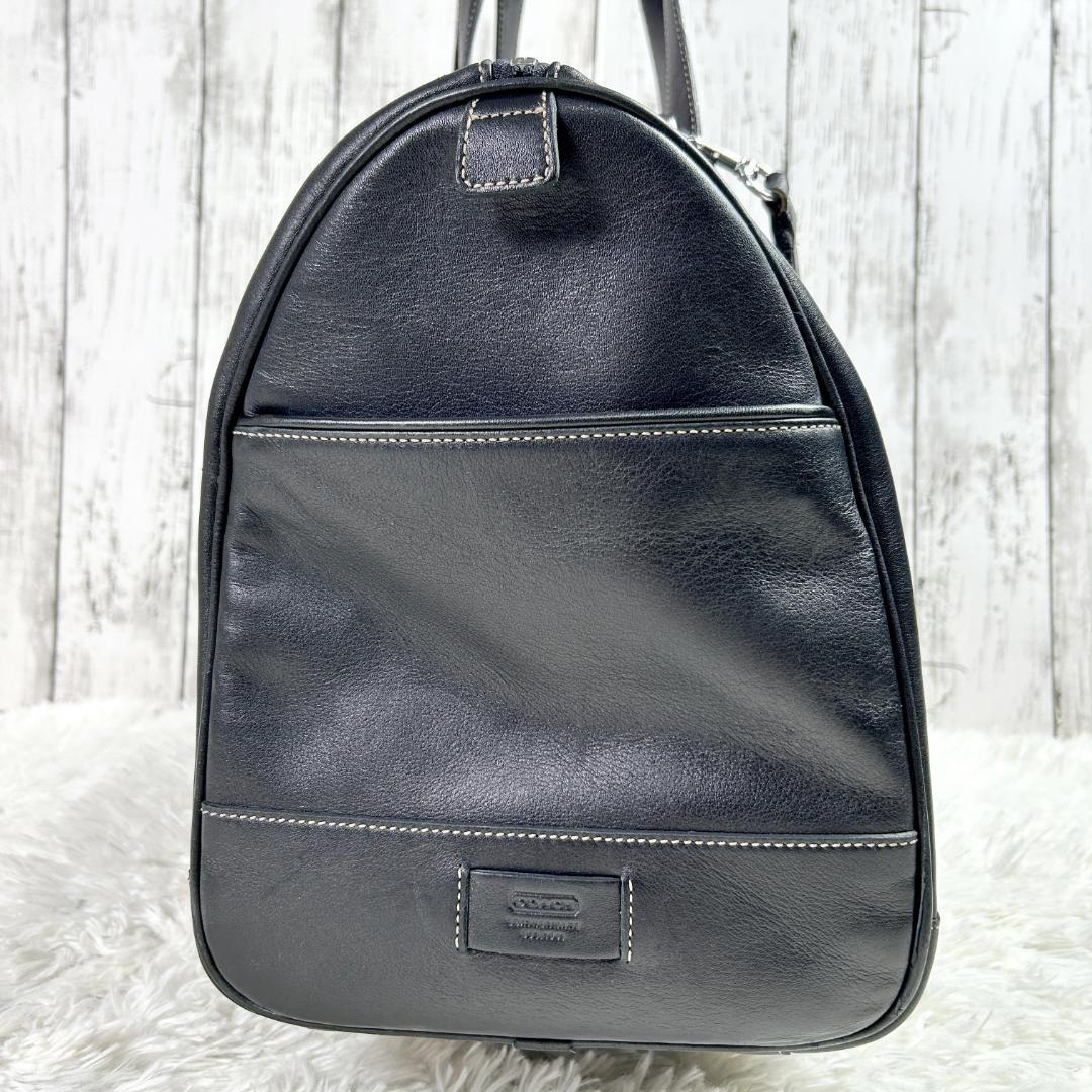 【美品】コーチ coach ボストンバッグ 2way 旅行用バッグ オールレザー