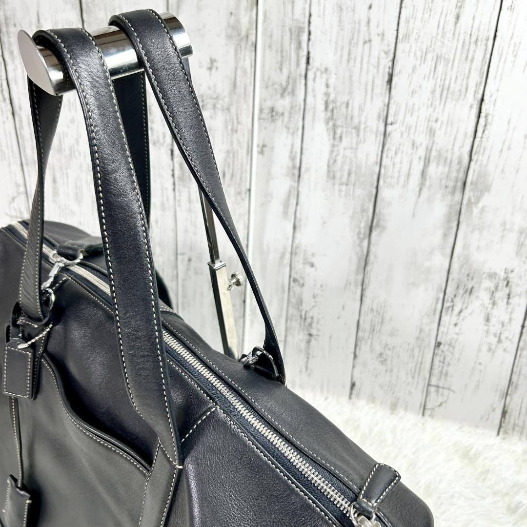 【美品】コーチ coach ボストンバッグ 2way 旅行用バッグ オールレザー