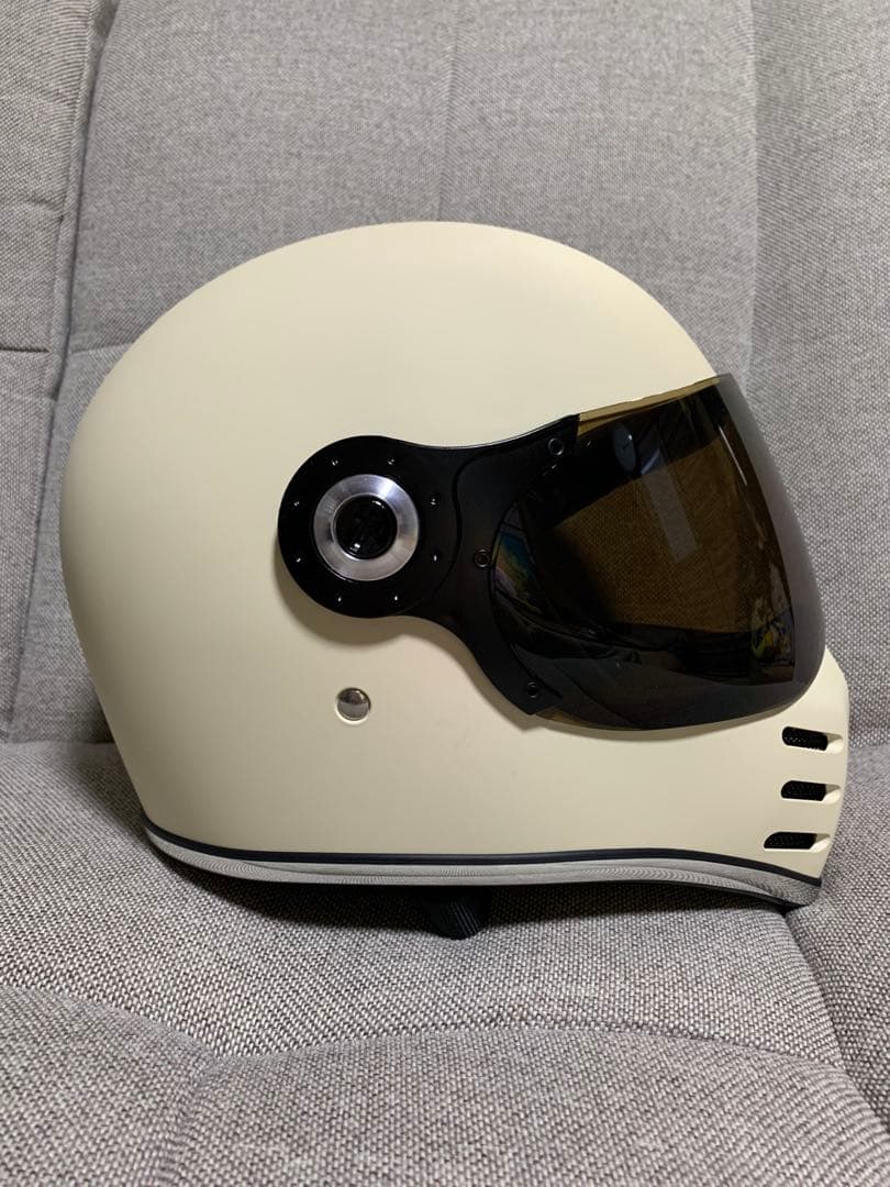 RIDEZ フルフェイスヘルメット アイボリー