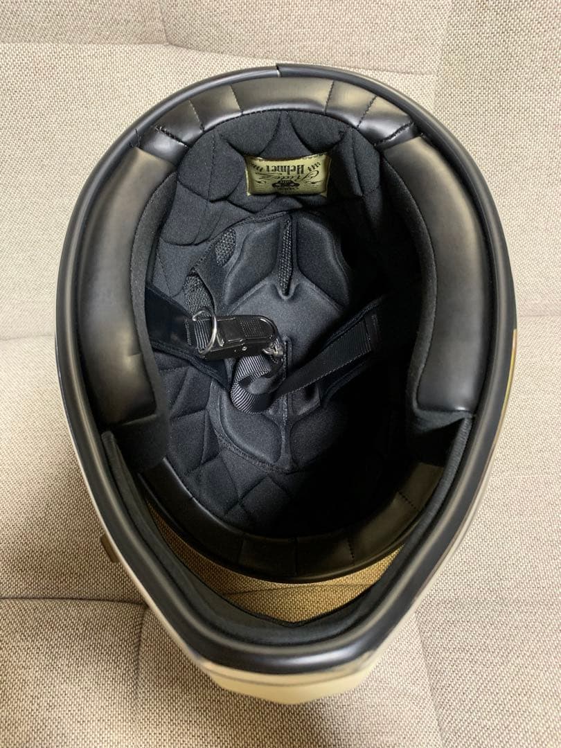 RIDEZ フルフェイスヘルメット アイボリー