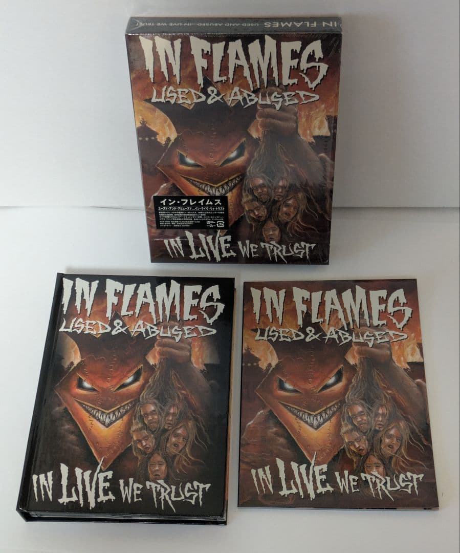 IN FLAMES USED & ABUSED [2DVD+2CD] 国内盤