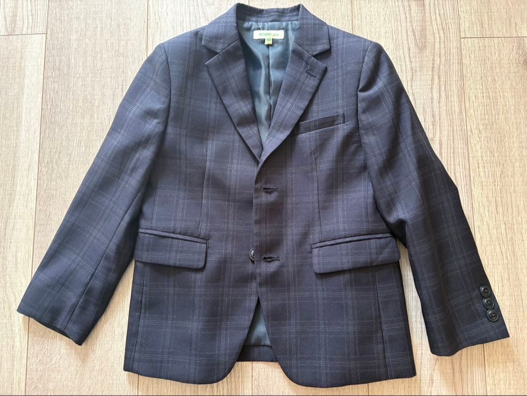 ビームスミニ120　男の子フォーマル4点セット