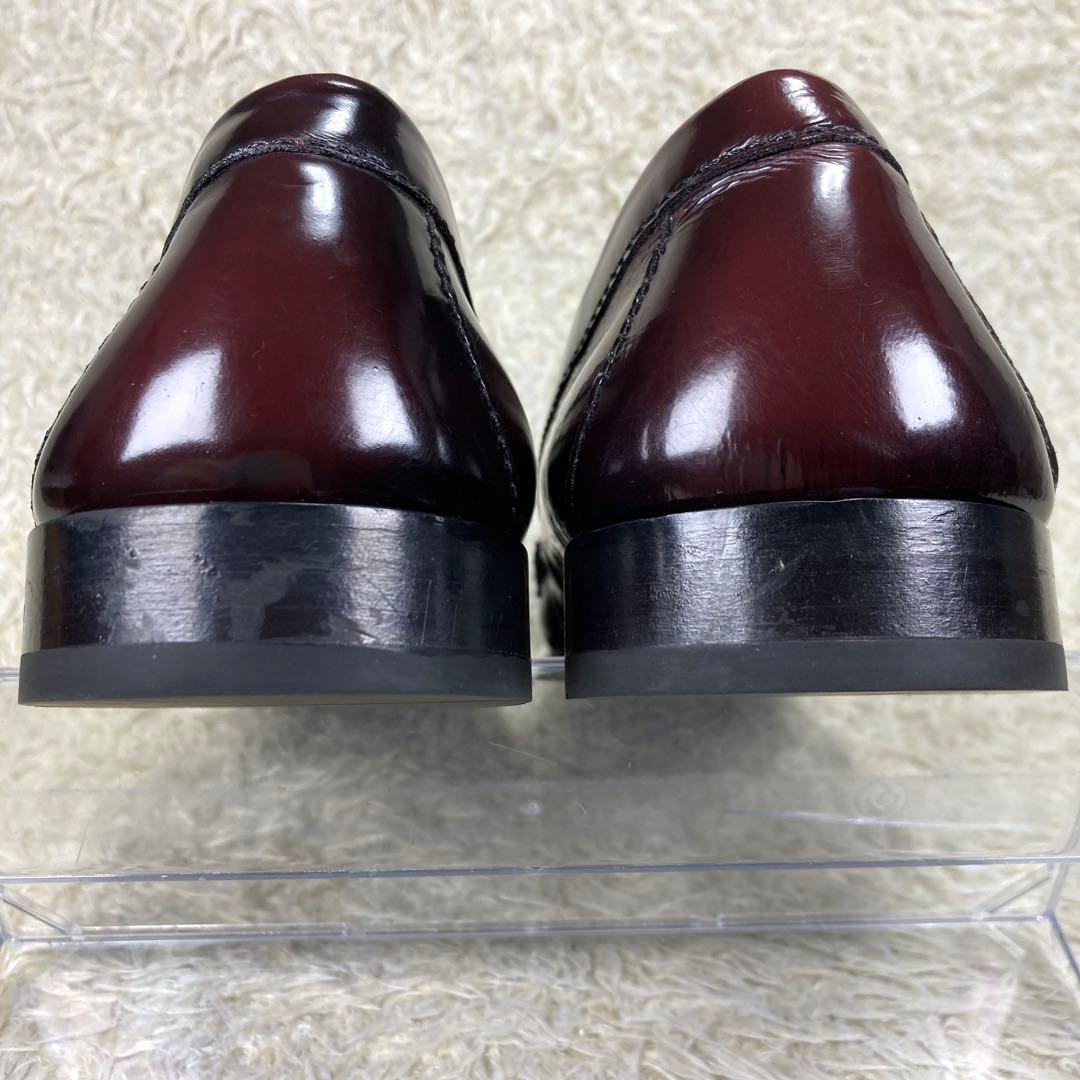 『極美品』COLE HAAN ローファー 革靴 レザー 本革 バーガンディ