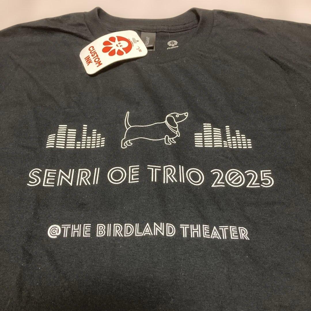 激レア タグ付 新品 大江千里トリオ アメリカ公演 2025 記念 Tシャツ