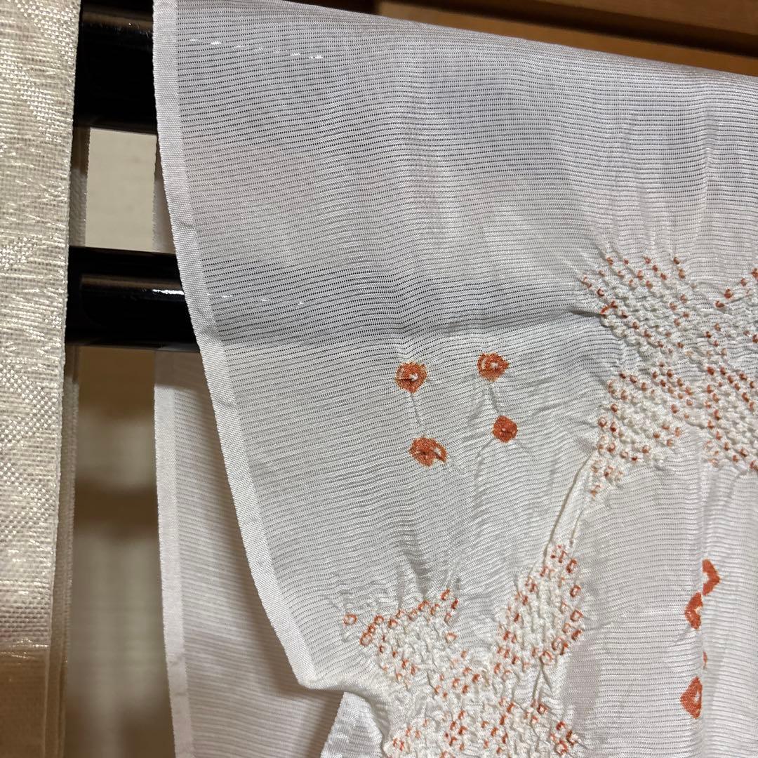 く*ん様 美品　正絹 絽 友禅　訪問着 フルセット ４点 夏帯＋夏帯締め＋夏帯揚