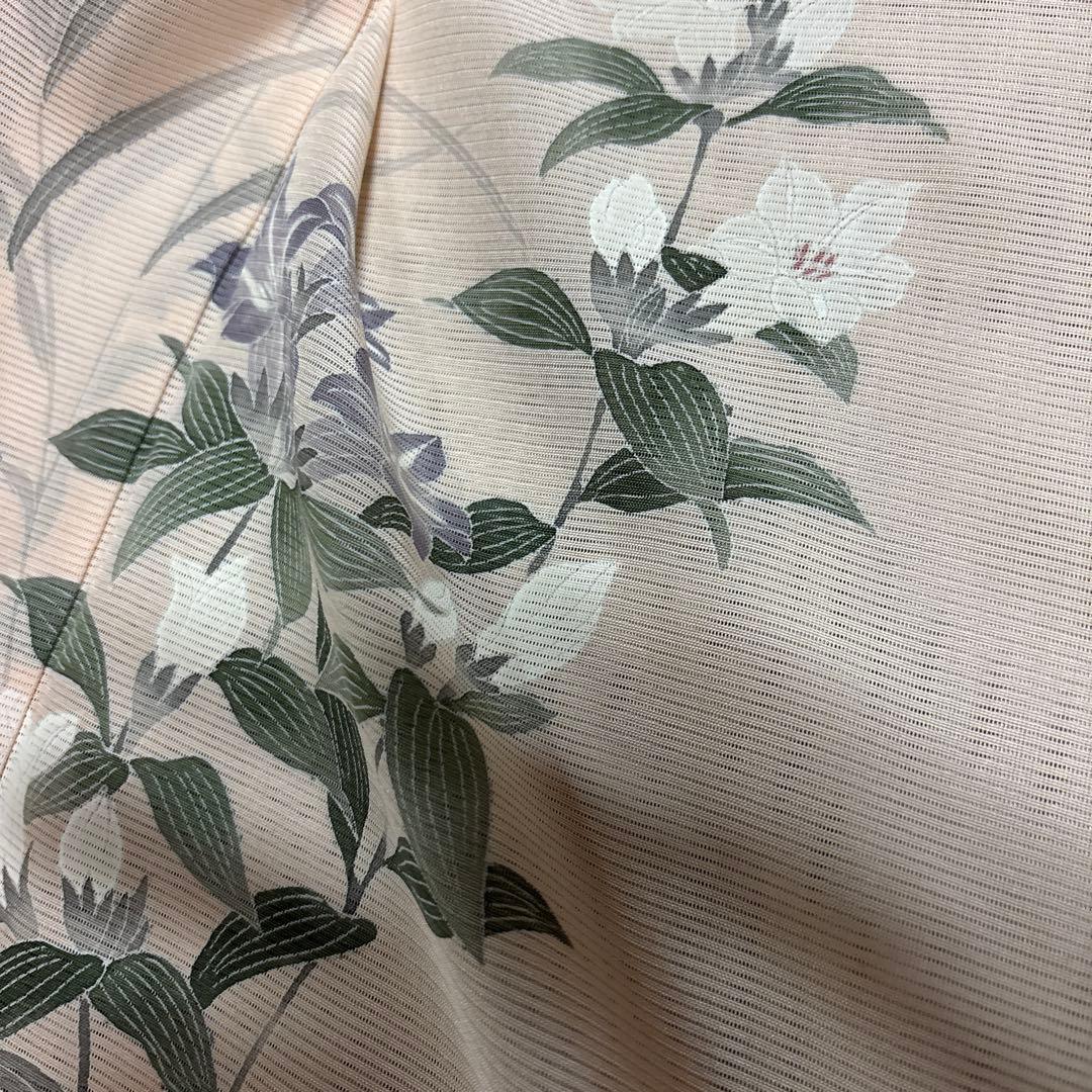 く*ん様 美品　正絹 絽 友禅　訪問着 フルセット ４点 夏帯＋夏帯締め＋夏帯揚