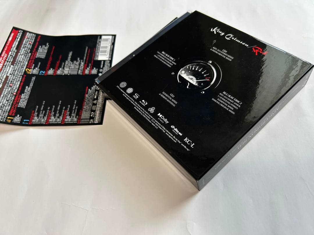 キングクリムゾン『レッド』50周年記念【日本盤独自仕様 】2CD+2BD