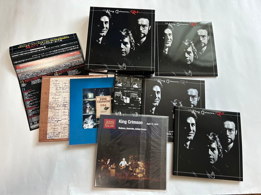 キングクリムゾン『レッド』50周年記念【日本盤独自仕様 】2CD+2BD