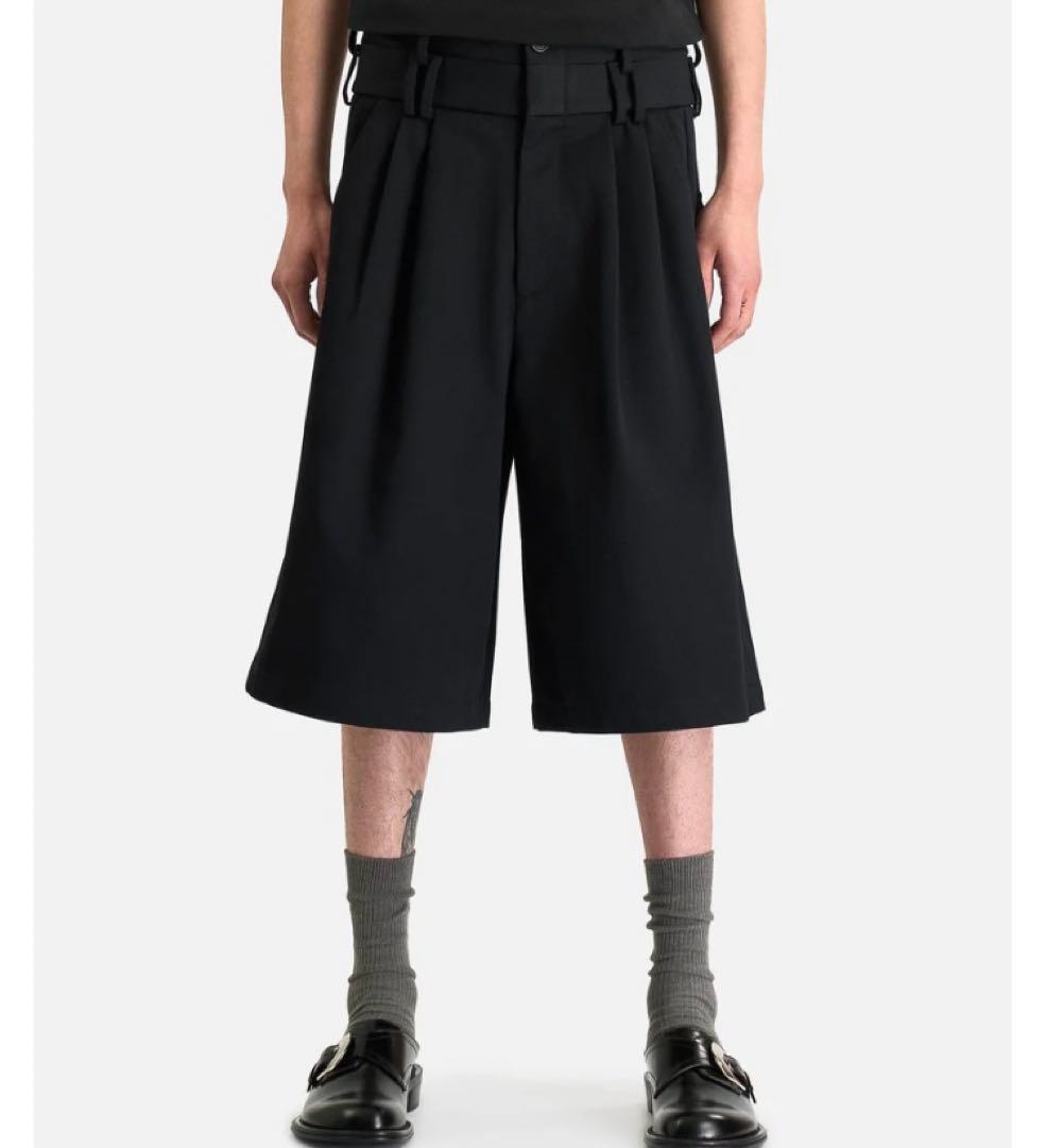 パンツ NAMACHEKO Double Waistband Shorts
