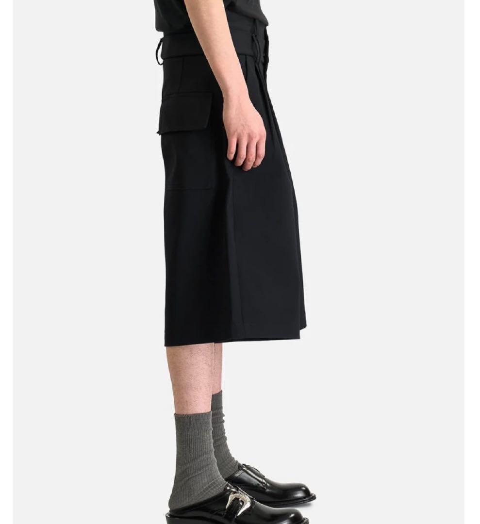 パンツ NAMACHEKO Double Waistband Shorts