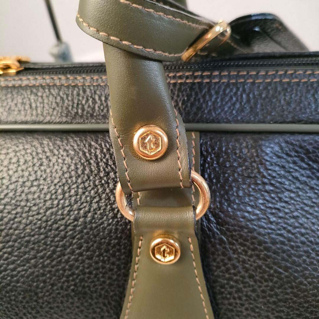 アテストーニ ボストンバッグ レザーバッグ 本革 イタリア製 美品 旅行 希少