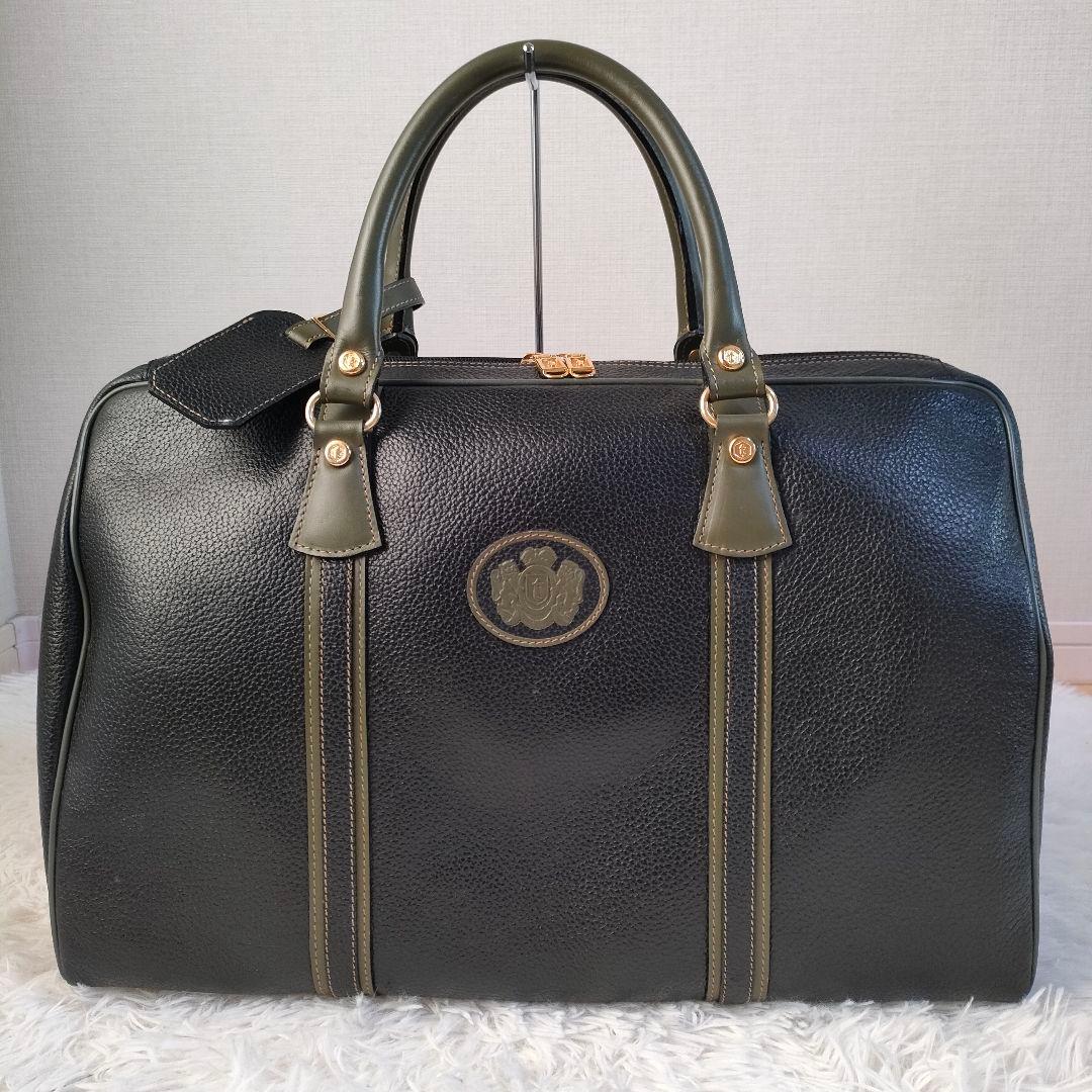 アテストーニ ボストンバッグ レザーバッグ 本革 イタリア製 美品 旅行 希少