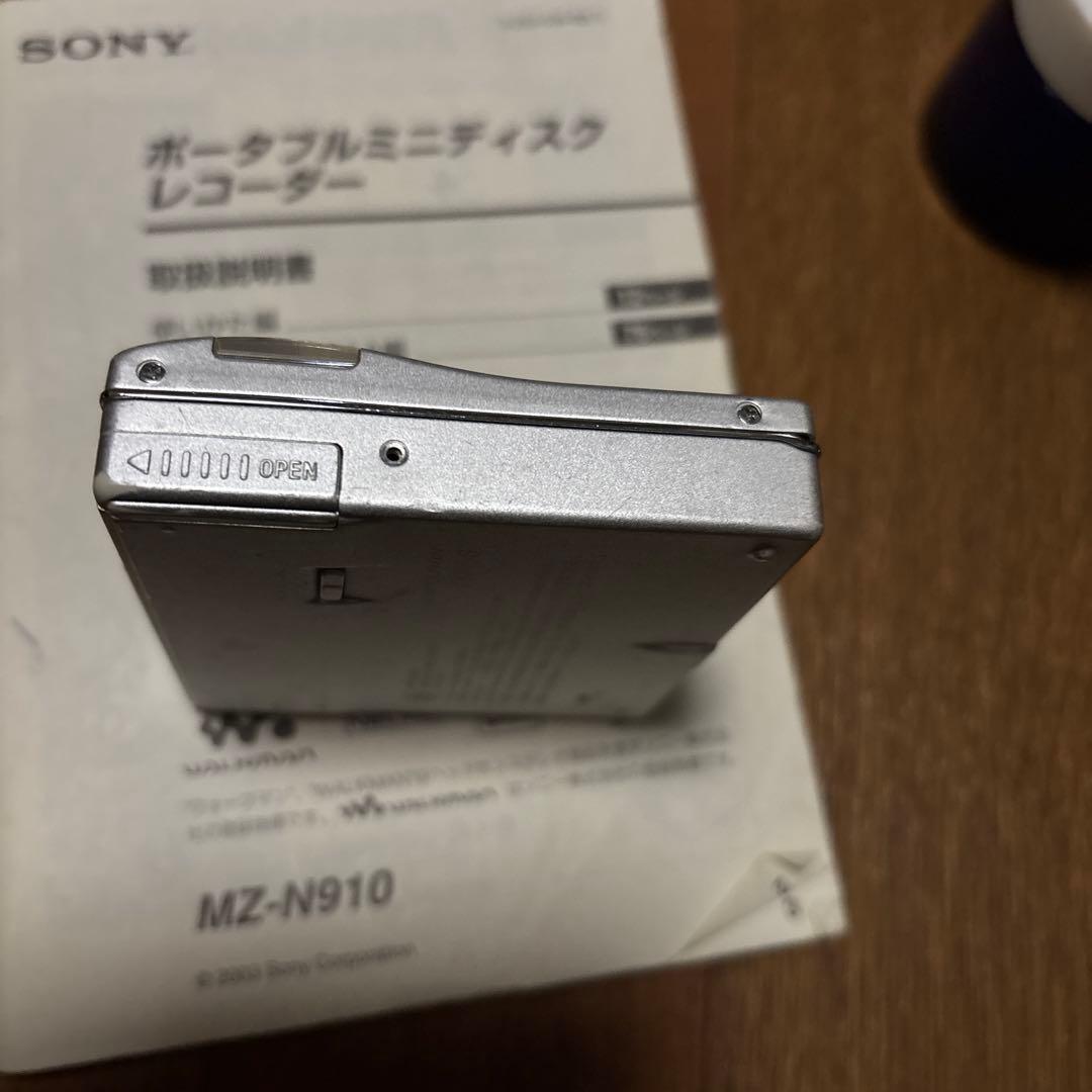 SONY ポータブルMDレコーダー MZ-N910