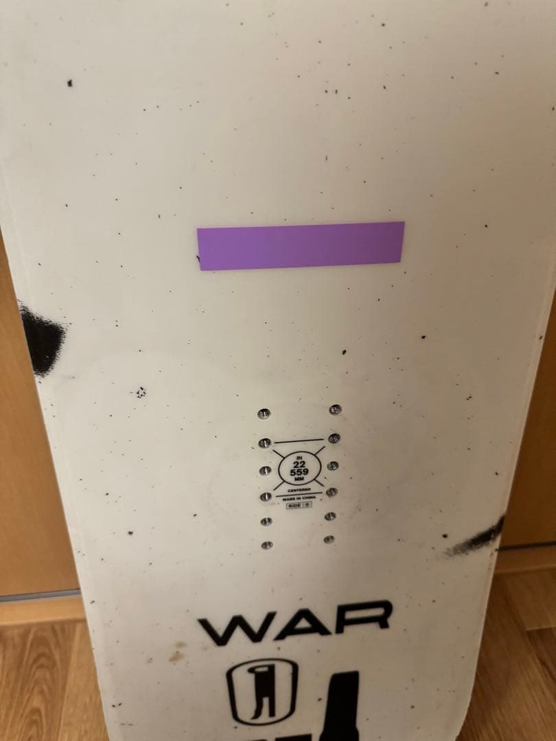 スノーボード RIDE warpig 151cm