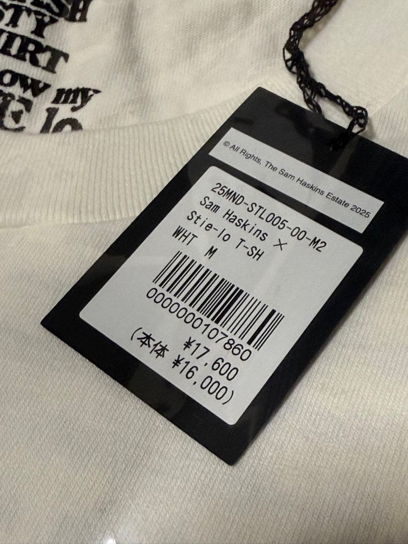 E*A様 MINEDENIM マインデニム Stie-lo Tシャツ ホワイト