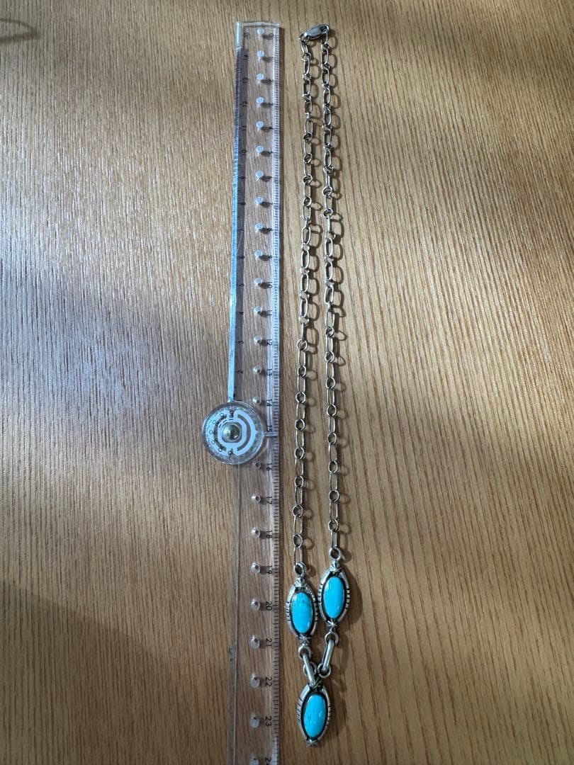 ターコイズのバングルとネックレスのセット