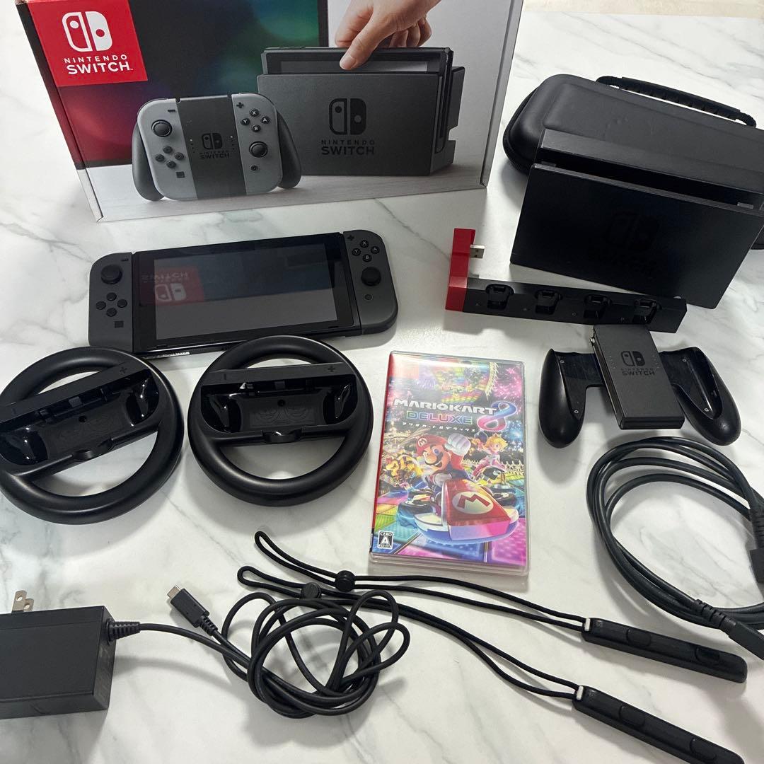 ニンテンドースイッチ本体セット マリオカート スプラトゥーン2 全15セット