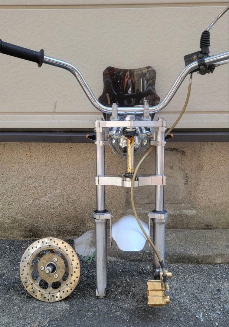 【値下げ中】モンキー フロントフォーク ディスク セット