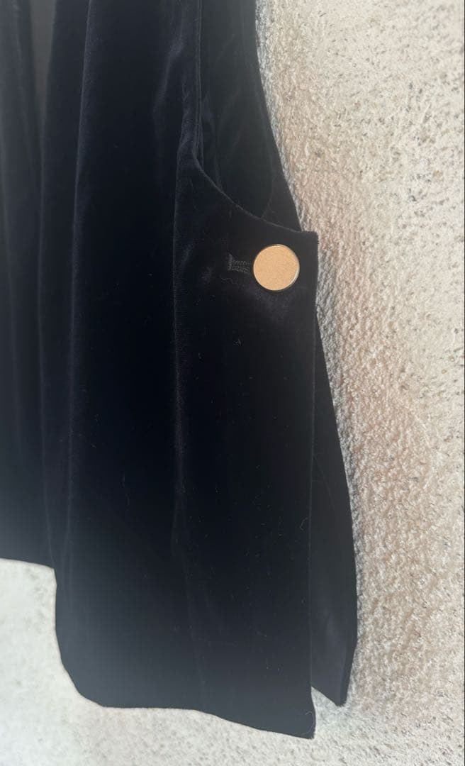 Ballsey ボールジィ マットベロアVネックベスト