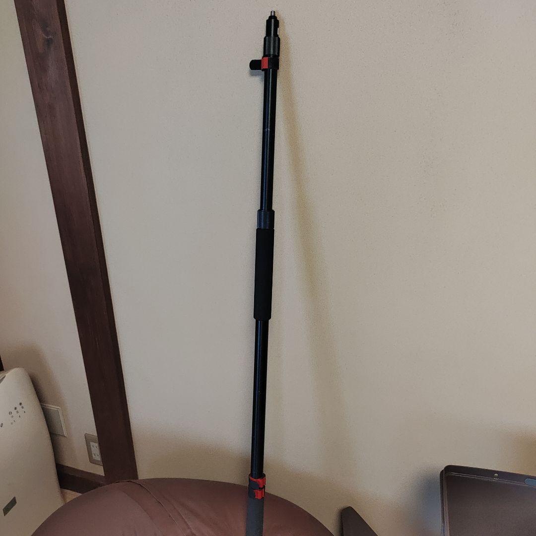 MICOLIVE ウィンドシールド・ショックマウント、ポール付き