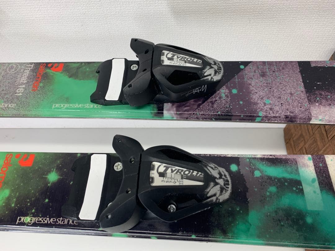 salomon サロモン ツインチップ THREAT 161cm TYROLIA