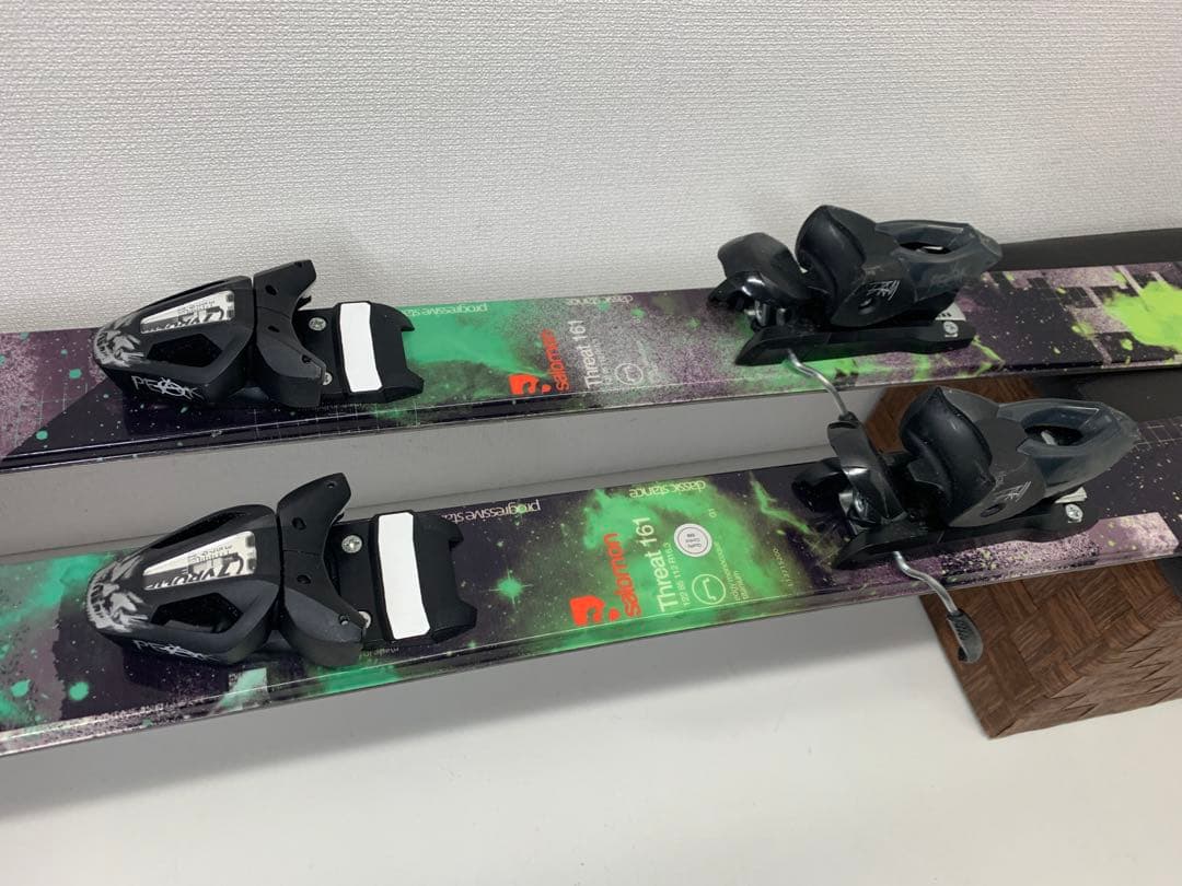 salomon サロモン ツインチップ THREAT 161cm TYROLIA