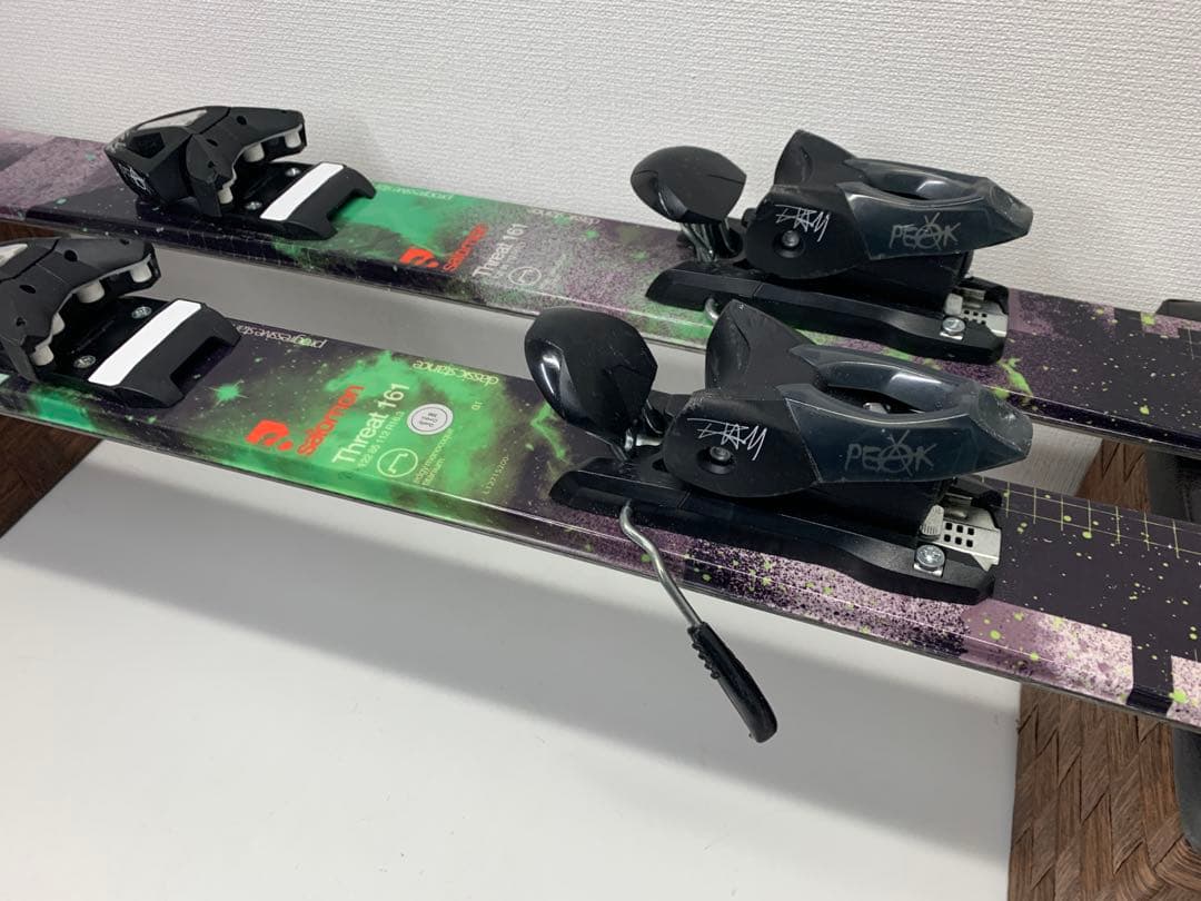 salomon サロモン ツインチップ THREAT 161cm TYROLIA