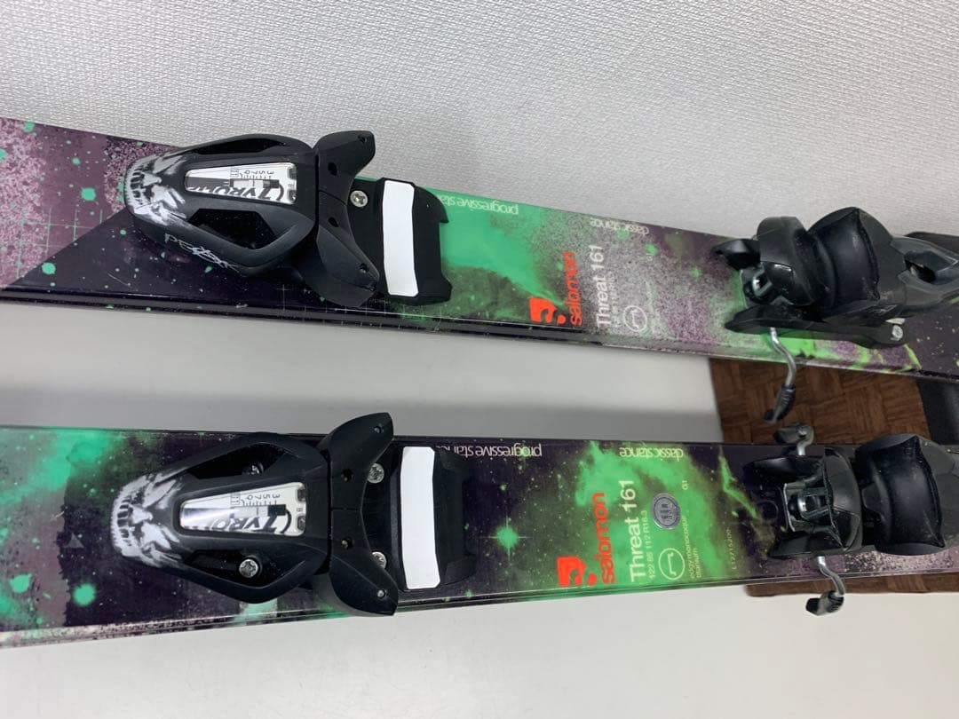 salomon サロモン ツインチップ THREAT 161cm TYROLIA