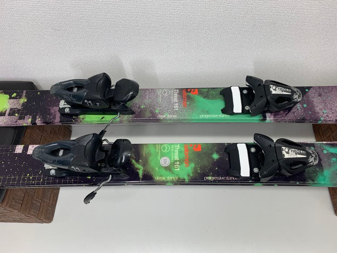 salomon サロモン ツインチップ THREAT 161cm TYROLIA