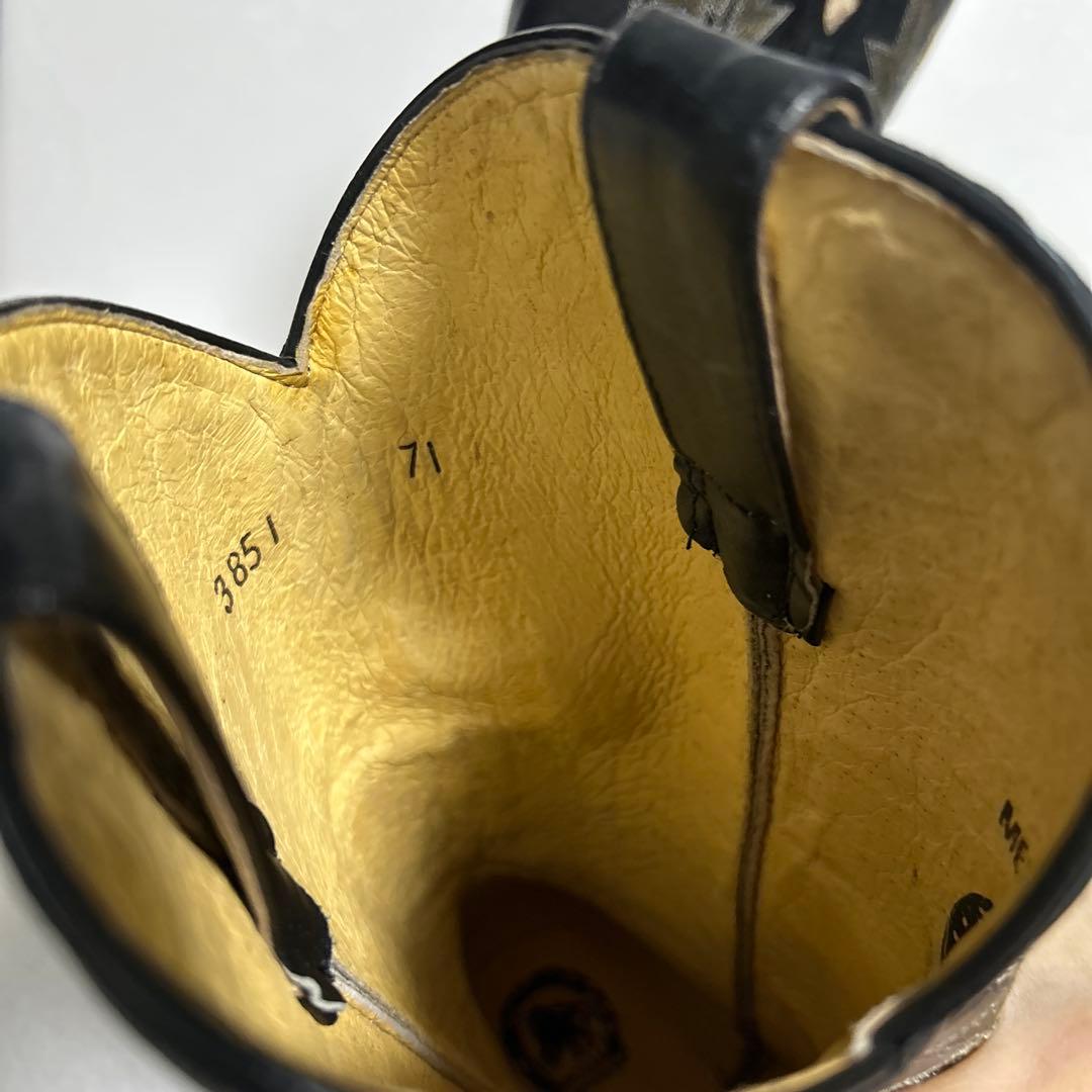 メキシコ製BOTAS JE-VERウエスタンブーツ エキゾチックレザー271/2