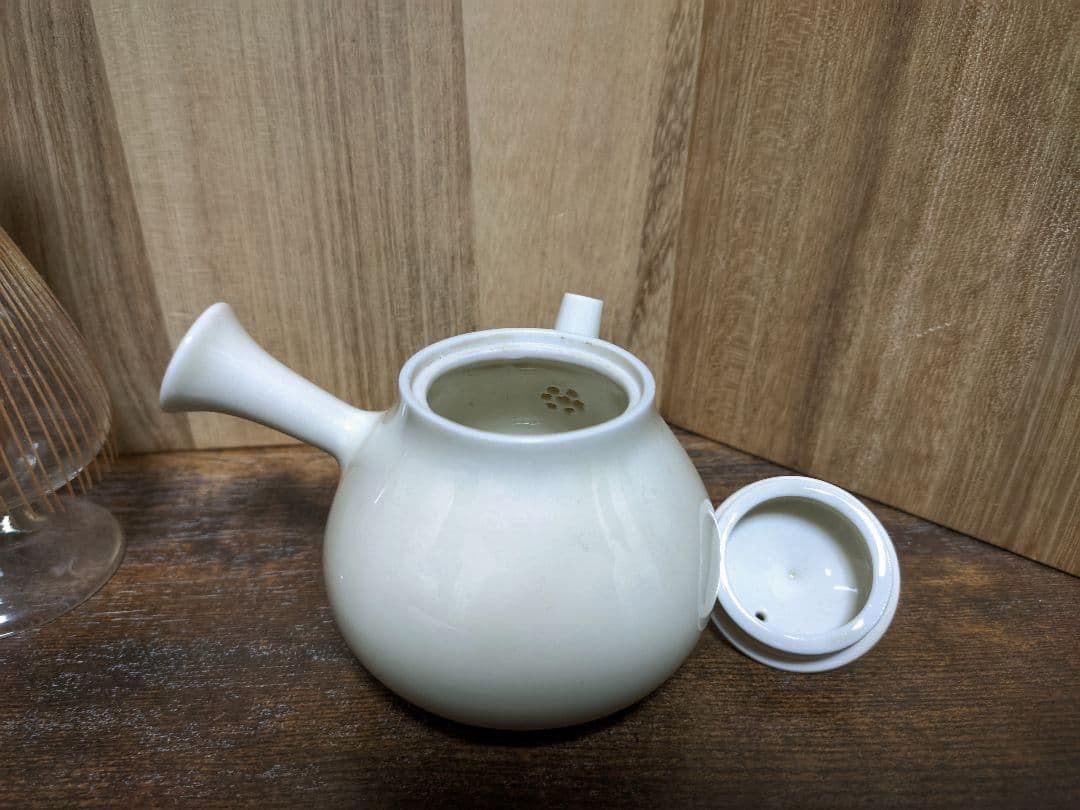 はやみまさん専用 京都 清風 与平 帝室技芸員 急須 茶注 太白 白磁 煎茶器