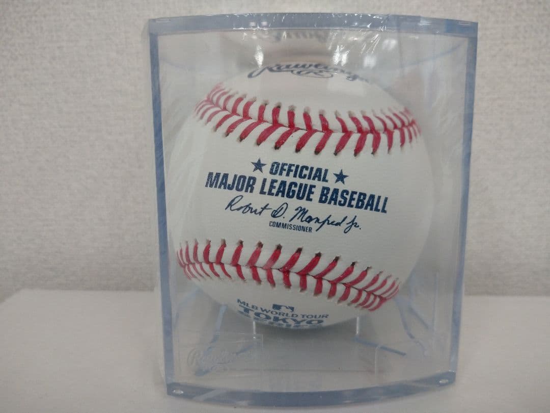 歴史2025 MLB TOKYO SERIES 公式球 新品未開封 UV保護付き