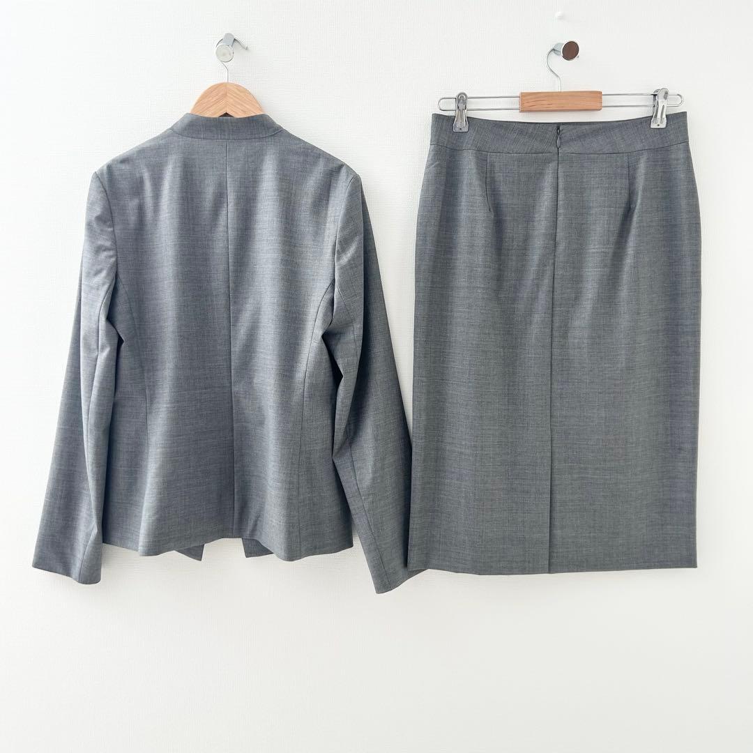 美品✨Theoryluxe スカートスーツ　EXECTIVE グレー　2024