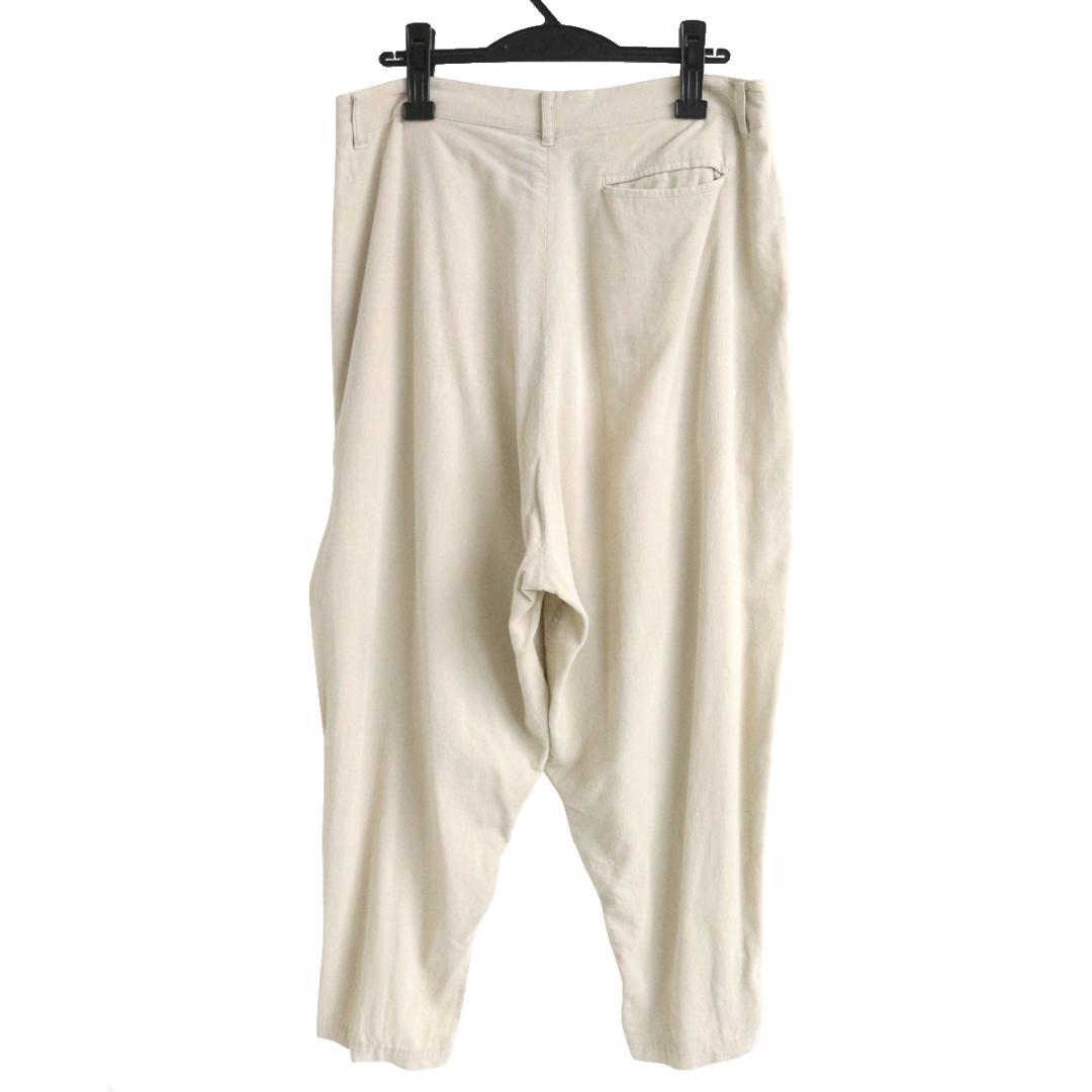 hazama ハザマ 2020SS 経年真価のテーパードサルエルパンツ