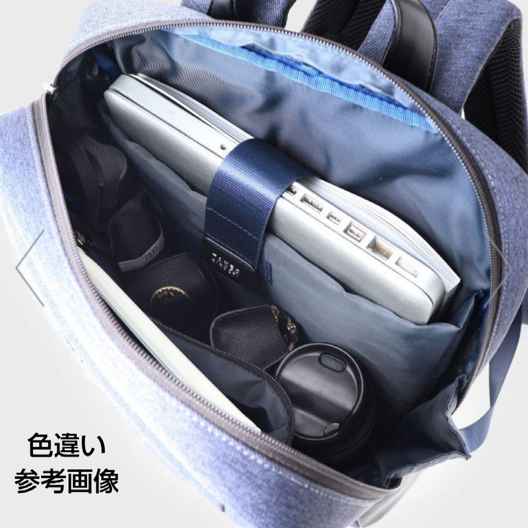 美品 ✨️ TAKEO KIKUCHI ビジネスリュック PVC 黒