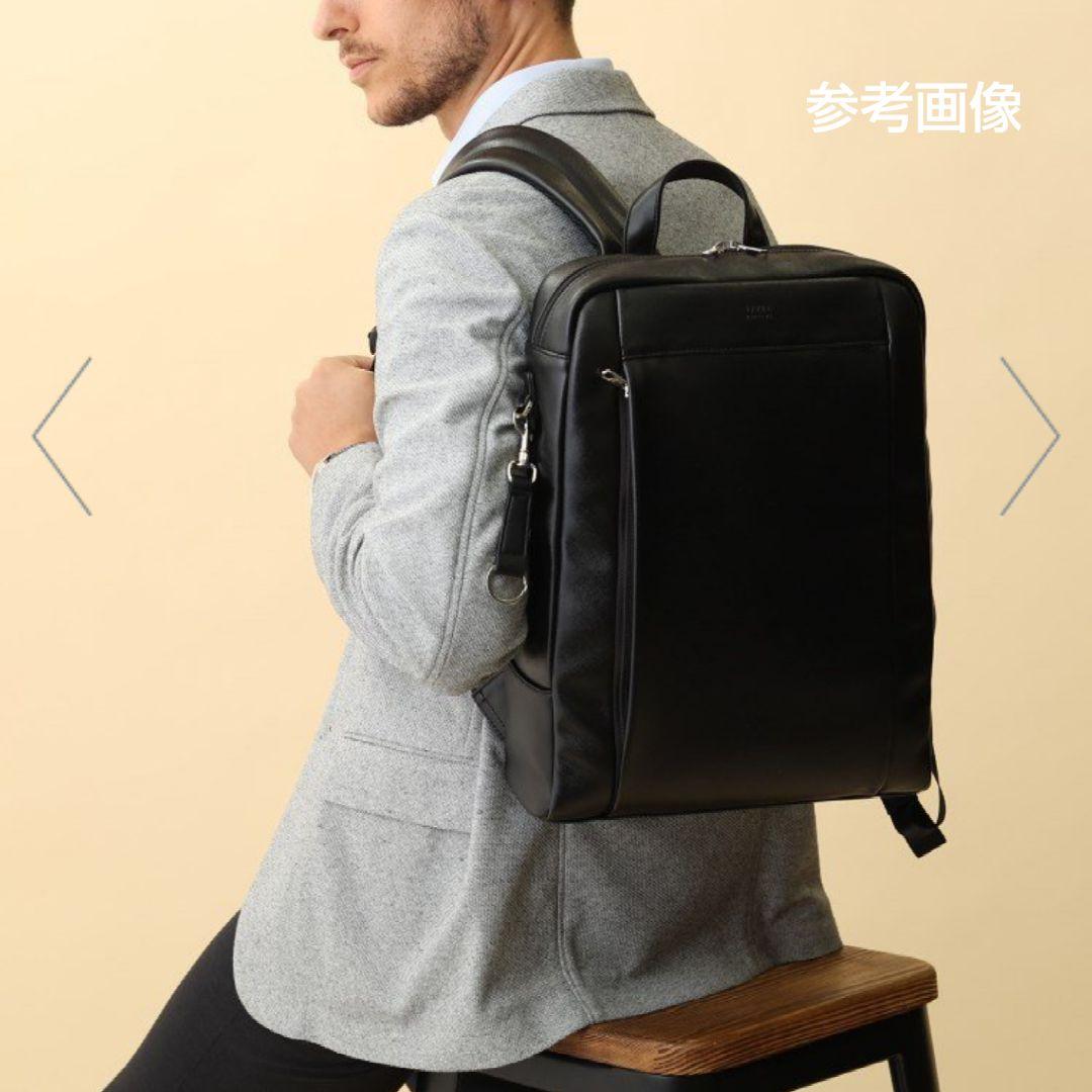 美品 ✨️ TAKEO KIKUCHI ビジネスリュック PVC 黒