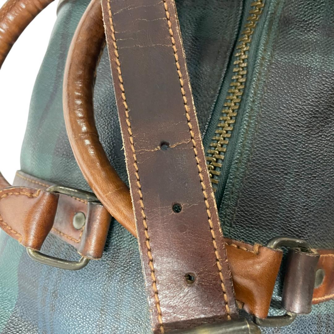 ポロラルフローレン ブラックウォッチ ボストンバッグ チェック