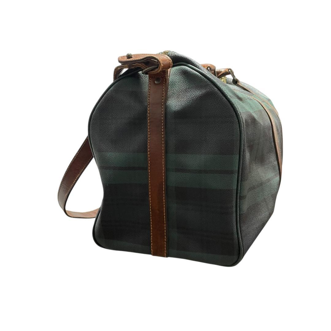 ポロラルフローレン ブラックウォッチ ボストンバッグ チェック