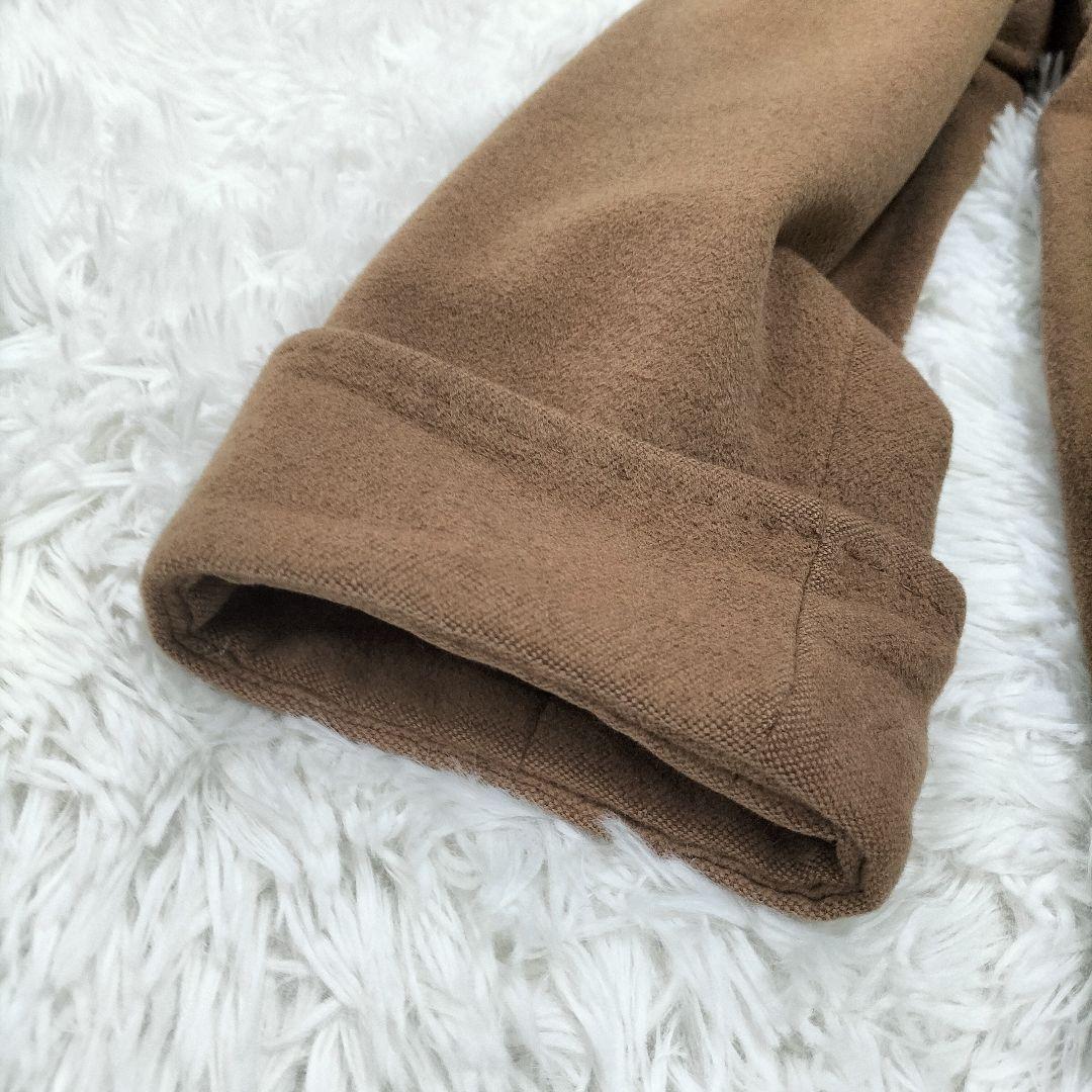 【バーバリーロンドン】 アンゴラ混 ノヴァ ステン カラーコート 大きいサイズ