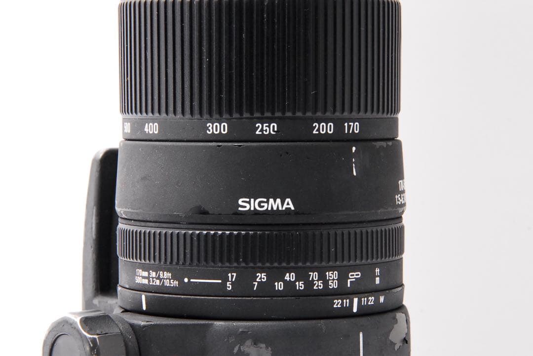 超望遠の世界へ！SIGMA APO 170-500mm F5-6.3 一眼レフ